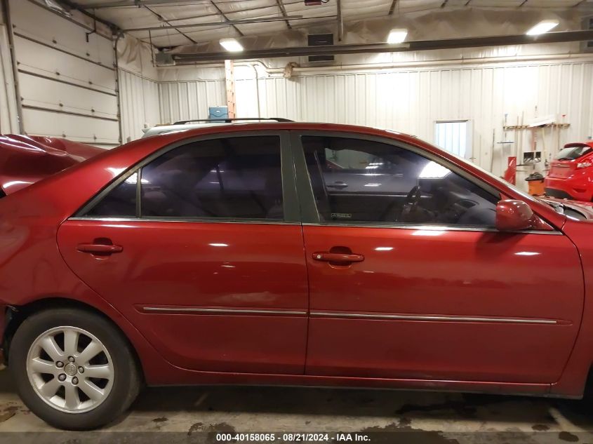 2003 Toyota Camry Xle VIN: JTDBE32K030178098 Lot: 40158065