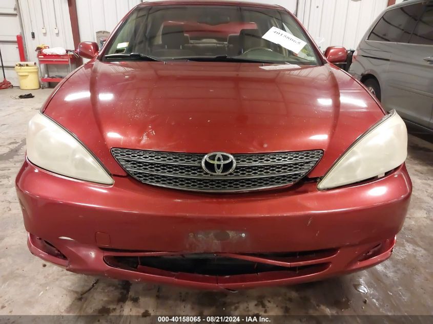 2003 Toyota Camry Xle VIN: JTDBE32K030178098 Lot: 40158065