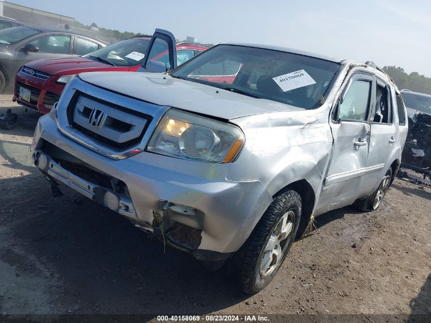 2011 Honda Pilot Ex-L VIN: 5FNYF4H51BB085511 Lot: 40158069