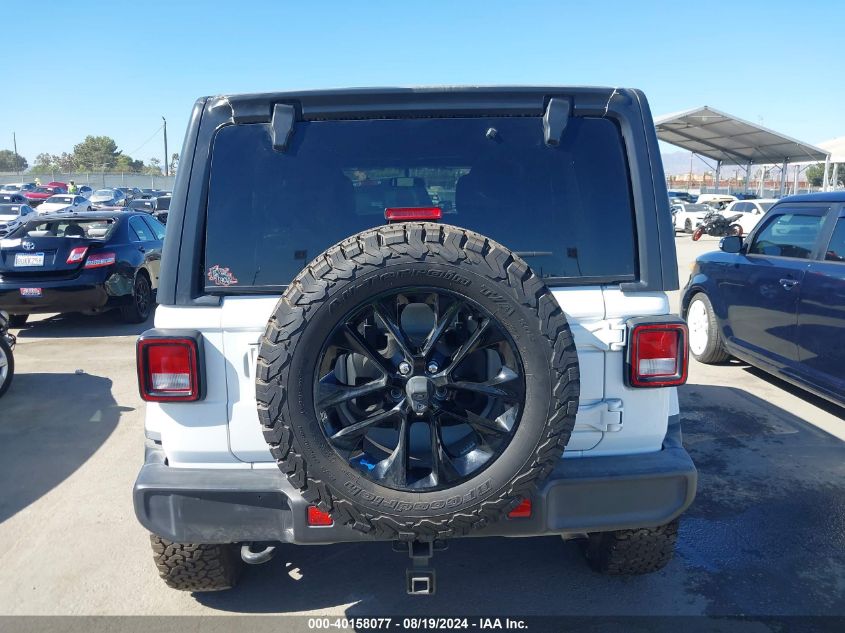 2021 Jeep Wrangler Unlimited Sahara 4X4 VIN: 1C4HJXEN6MW626068 Lot: 40158077