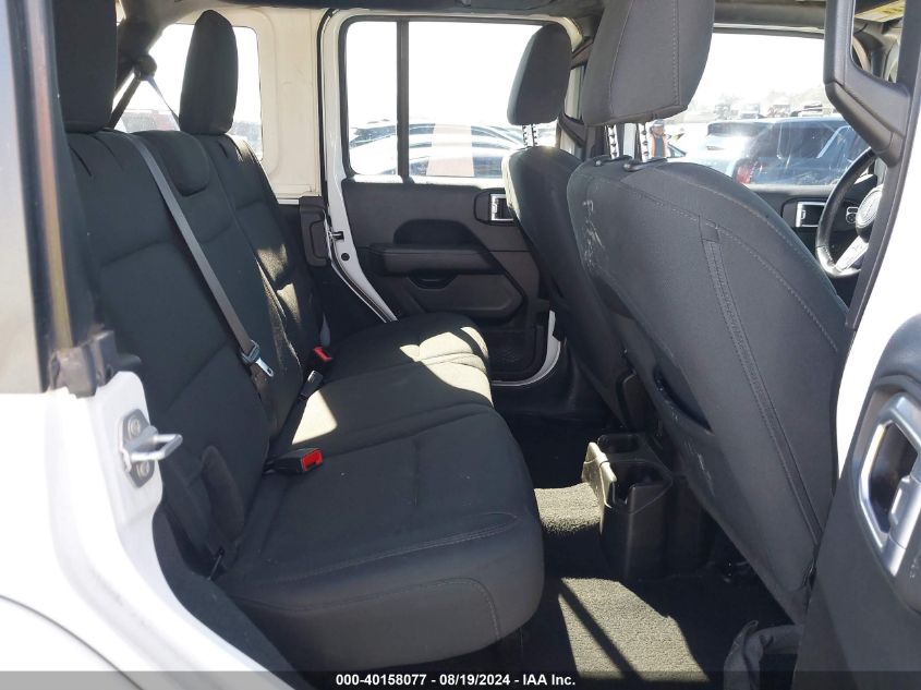 2021 Jeep Wrangler Unlimited Sahara 4X4 VIN: 1C4HJXEN6MW626068 Lot: 40158077