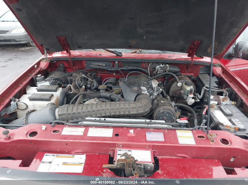 1997 Ford Ranger Splash/Stx/Xlt VIN: 1FTDR15X8VPA49514 Lot: 40158082