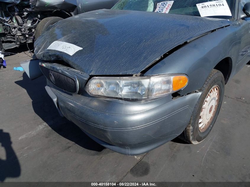 2005 Buick Century VIN: 2G4WS52J751107299 Lot: 40158104