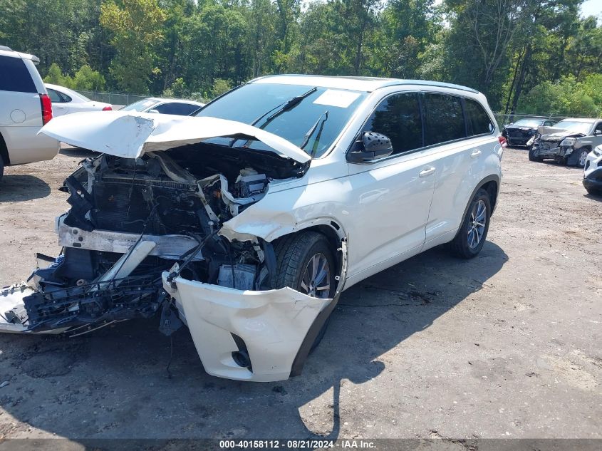 5TDKZRFH6HS517277 2017 TOYOTA HIGHLANDER - Image 2