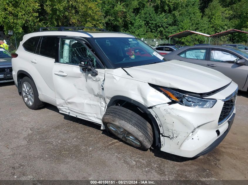 2021 TOYOTA HIGHLANDER LIMITED - 5TDDZRBH9MS079914