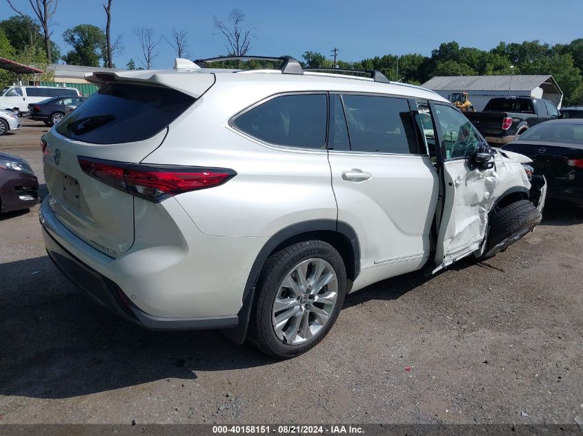 2021 TOYOTA HIGHLANDER LIMITED - 5TDDZRBH9MS079914