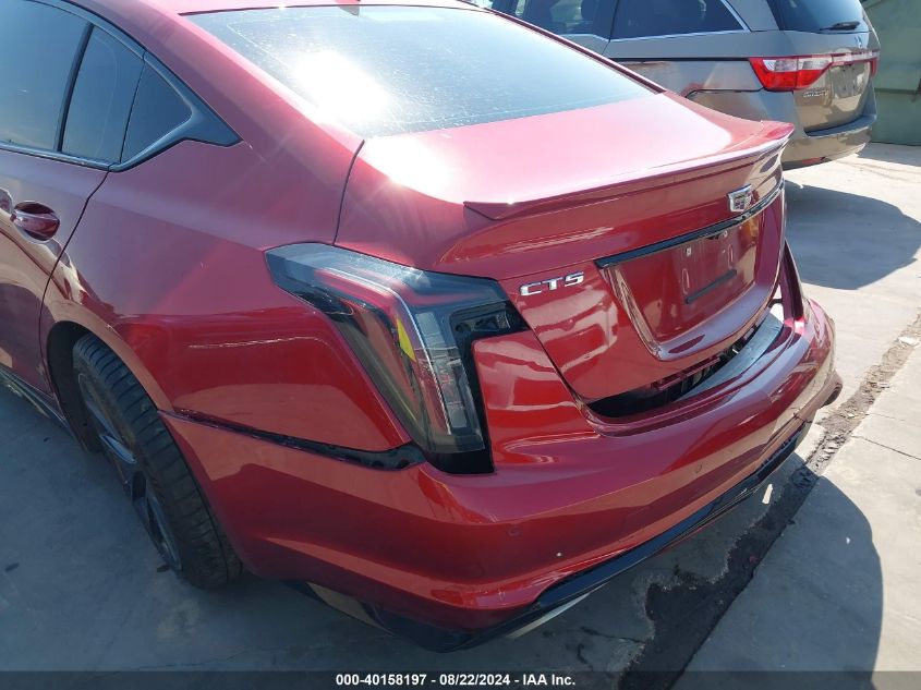 2021 Cadillac Ct5 V-Series VIN: 1G6DR5RW5M0145846 Lot: 40158197