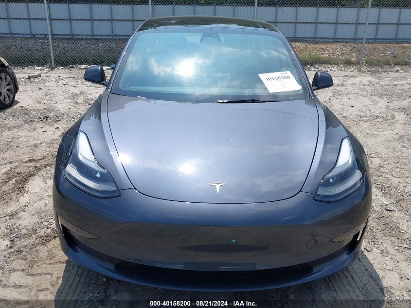 2023 Tesla Model 3 Rear-Wheel Drive VIN: 5YJ3E1EA6PF694100 Lot: 40158200