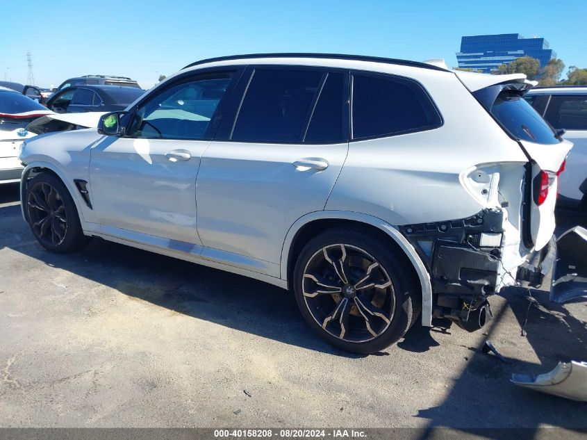 2020 BMW X3 M Competition VIN: 5YMTS0C0XL9B97112 Lot: 40158208