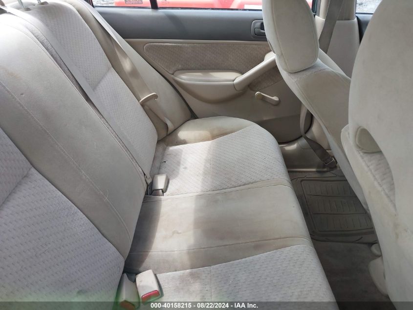 2004 Honda Civic Vp VIN: 2HGES16364H596421 Lot: 40158215