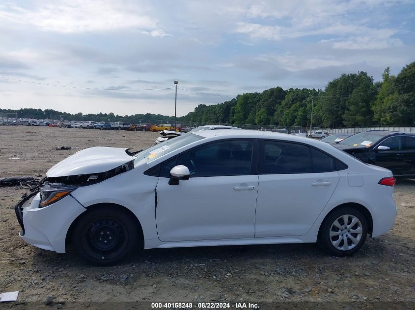 2020 Toyota Corolla Le VIN: 5YFEPRAEXLP063522 Lot: 40158248