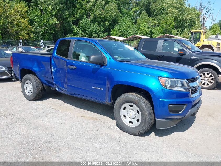 VIN 1GCHSBEN0J1297523 2018 Chevrolet Colorado, WT no.1