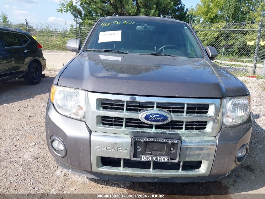 2012 Ford Escape Limited VIN: 1FMCU0EG8CKC52705 Lot: 40158300