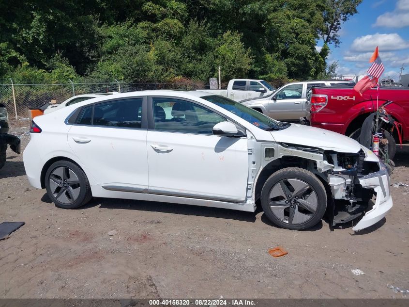 2020 Hyundai Ioniq Hybrid Sel VIN: KMHC85LC4LU228875 Lot: 40158320