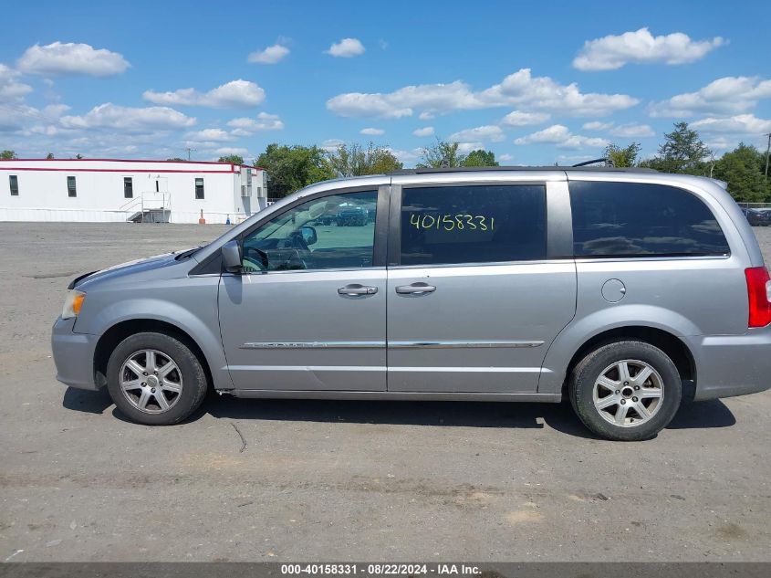 2013 Chrysler Town & Country Touring VIN: 2C4RC1BG4DR638052 Lot: 40158331