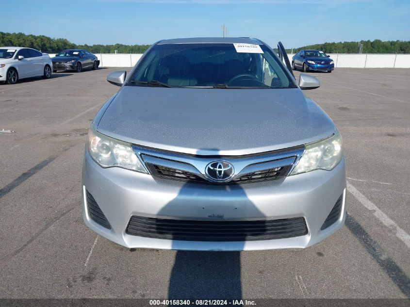 2013 Toyota Camry L/Se/Le/Xle VIN: 4T1BF1FK4DU652832 Lot: 40158340