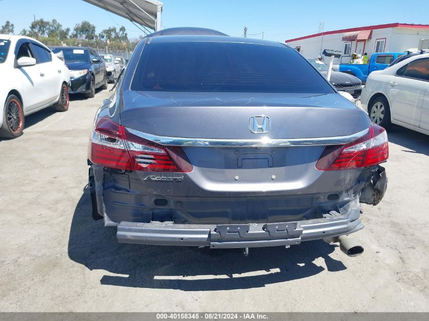 2017 Honda Accord Lx VIN: 1HGCR2F30HA245775 Lot: 40158345