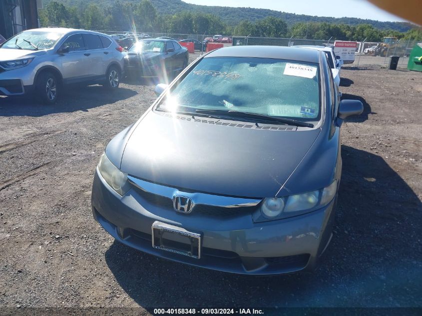 2009 Honda Civic Lx VIN: 2HGFA16599H347742 Lot: 40158348