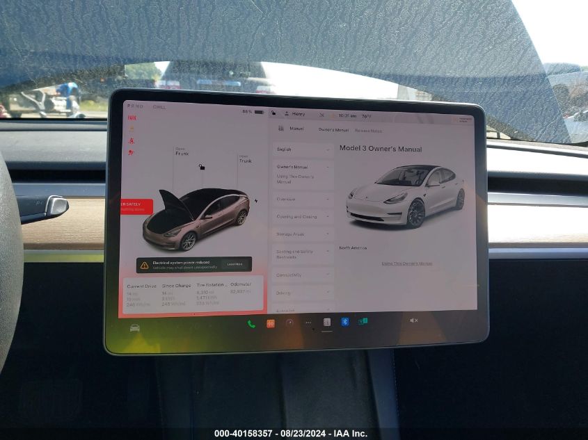 5YJ3E1EA3MF973399 2021 TESLA MODEL 3 - Image 19