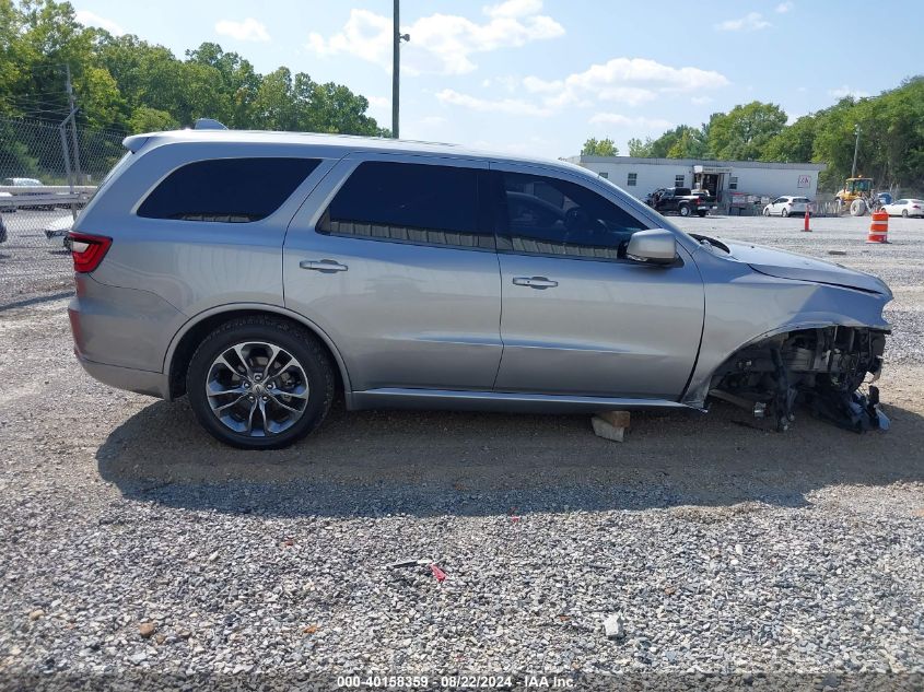 2020 Dodge Durango Gt Plus Awd VIN: 1C4RDJDG2LC286137 Lot: 40158359