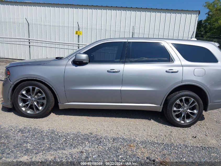 2020 Dodge Durango Gt Plus Awd VIN: 1C4RDJDG2LC286137 Lot: 40158359