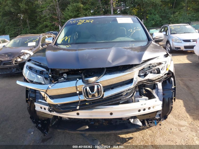 2019 Honda Pilot Ex-L VIN: 5FNYF6H57KB041024 Lot: 40158362