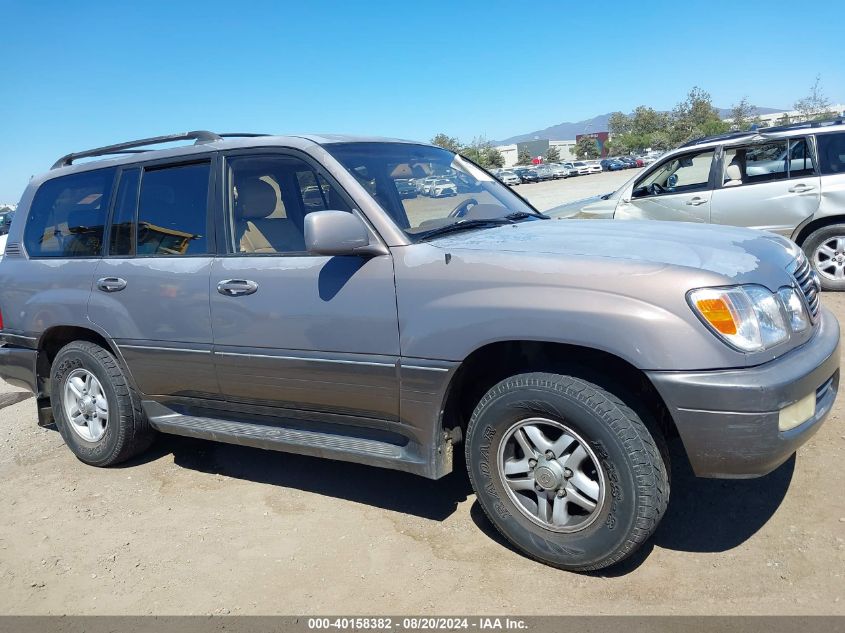 1999 Lexus Lx 470 VIN: JT6HT00W6X0047341 Lot: 40158382