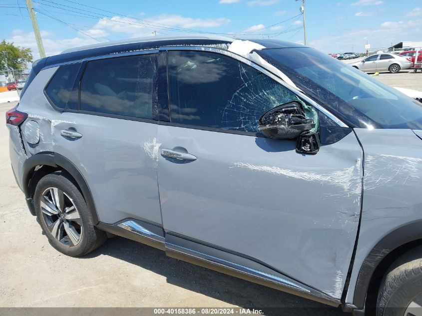 2021 Nissan Rogue Sl Fwd VIN: JN8AT3CA8MW025446 Lot: 40158386