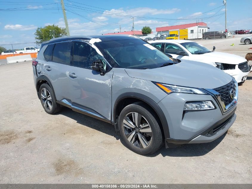 2021 Nissan Rogue Sl Fwd VIN: JN8AT3CA8MW025446 Lot: 40158386