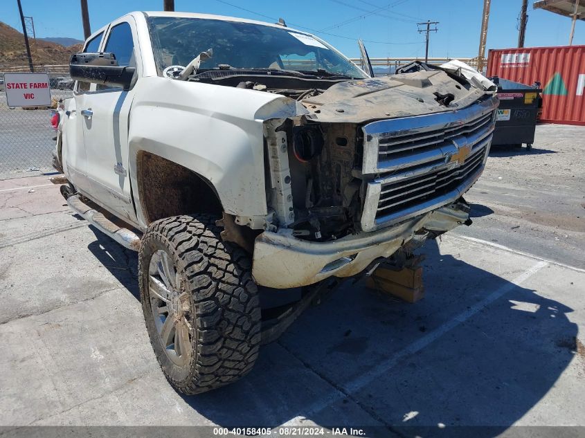 2014 Chevrolet Silverado K1500 High Country VIN: 3GCUKTEC4EG420458 Lot: 40158405