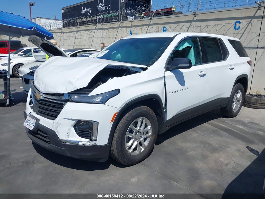2023 CHEVROLET TRAVERSE LS - 1GNEVFKW0PJ340997