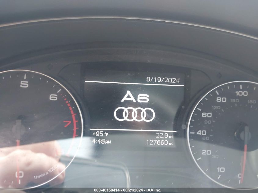 2013 AUDI A6 2.0T PREMIUM - WAUFFAFC5DN036837