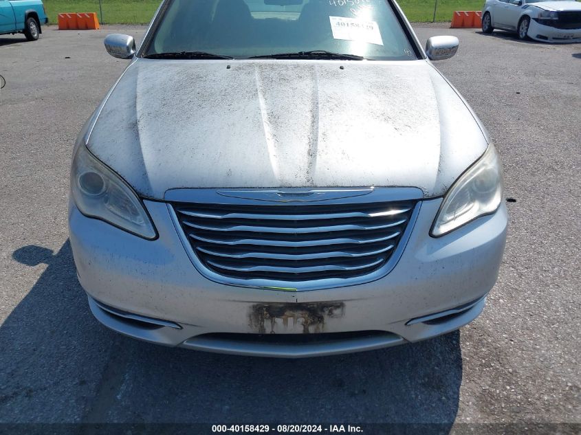 2012 Chrysler 200 Lx VIN: 1C3CCBAB4CN155467 Lot: 40158429