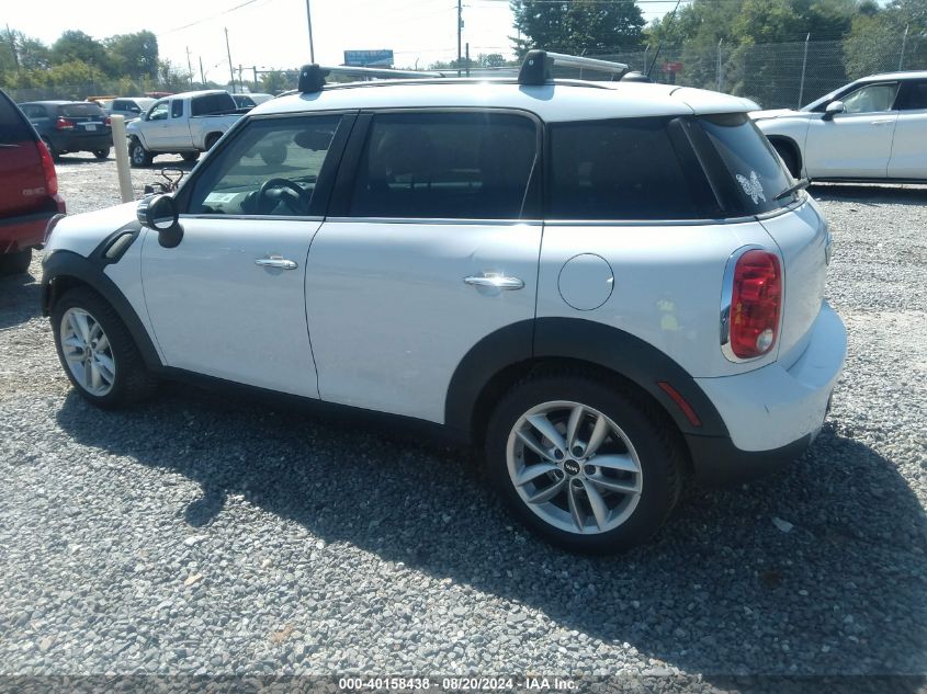 2012 Mini Cooper Countryman VIN: WMWZB3C56CWM04736 Lot: 40158438