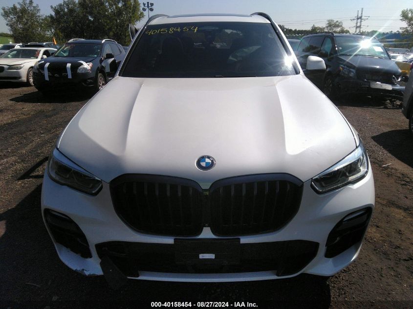 2021 BMW X5 M50I VIN: 5UXJU4C05M9F34965 Lot: 40158454