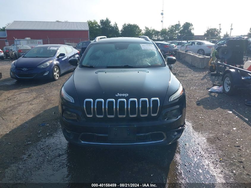 2014 Jeep Cherokee Limited VIN: 1C4PJMDS1EW290316 Lot: 40158459