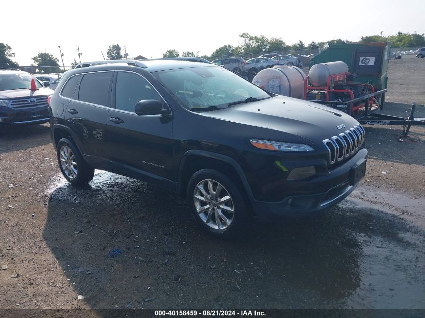 2014 Jeep Cherokee Limited VIN: 1C4PJMDS1EW290316 Lot: 40158459