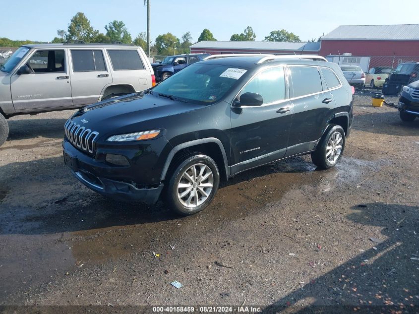 2014 Jeep Cherokee Limited VIN: 1C4PJMDS1EW290316 Lot: 40158459