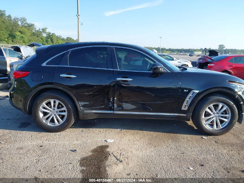 2016 Infiniti Qx70 VIN: JN8CS1MUXGM670253 Lot: 40158467