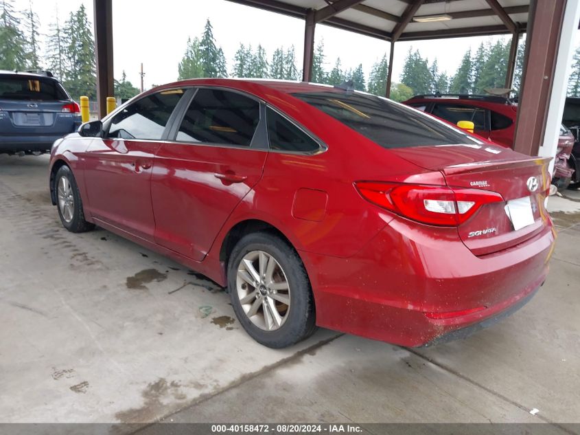 2015 HYUNDAI SONATA SE - 5NPE24AF0FH069423