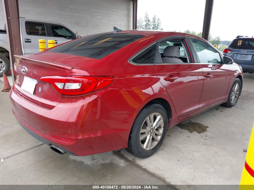 2015 HYUNDAI SONATA SE - 5NPE24AF0FH069423