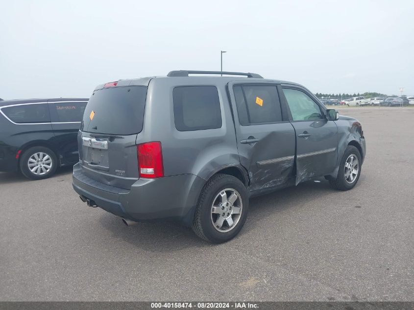 2009 Honda Pilot Touring VIN: 5FNYF48979B006582 Lot: 40158474