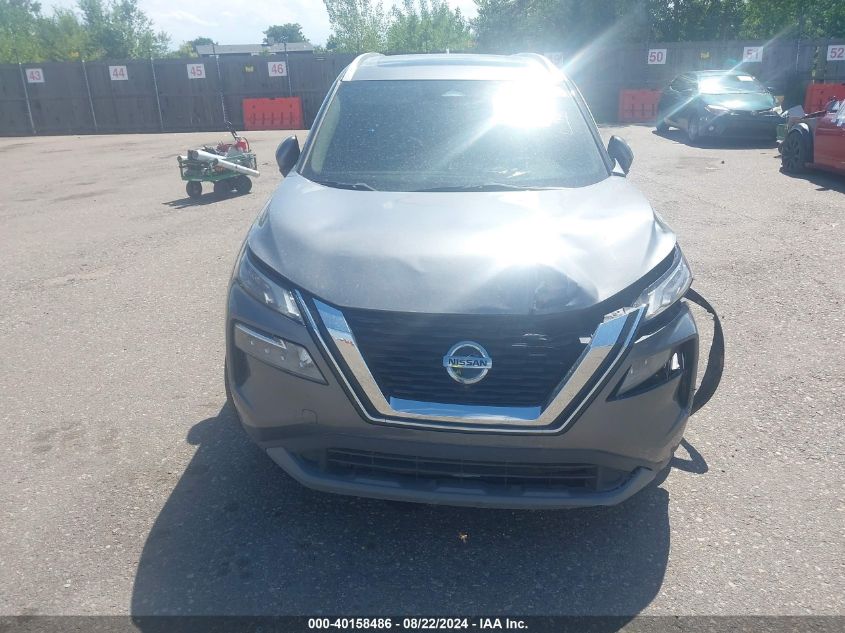 2021 Nissan Rogue Sv Intelligent Awd VIN: 5N1AT3BB0MC799421 Lot: 40158486