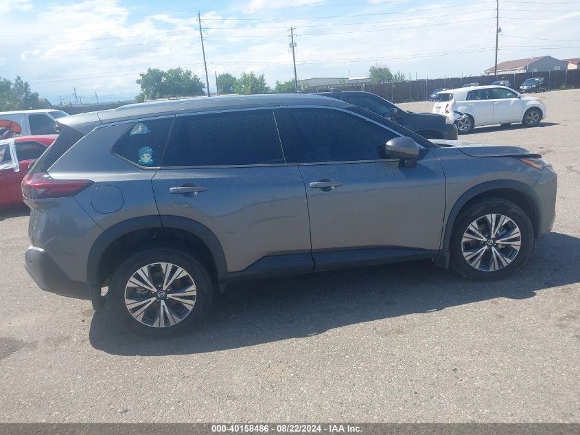 2021 Nissan Rogue Sv Intelligent Awd VIN: 5N1AT3BB0MC799421 Lot: 40158486