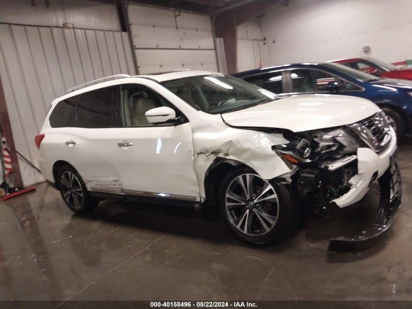 2019 Nissan Pathfinder Platinum VIN: 5N1DR2MM5KC597966 Lot: 40158496