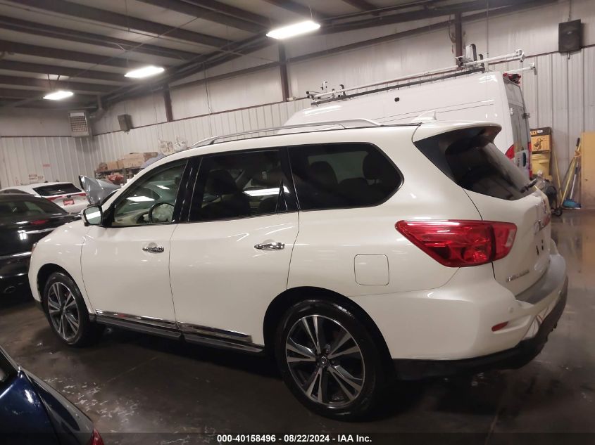 2019 Nissan Pathfinder Platinum VIN: 5N1DR2MM5KC597966 Lot: 40158496