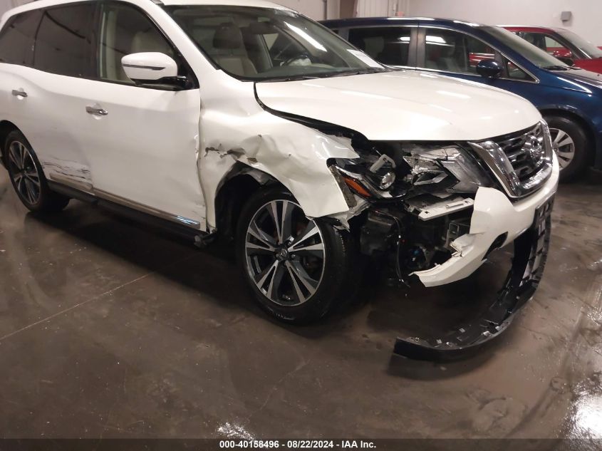 2019 Nissan Pathfinder Platinum VIN: 5N1DR2MM5KC597966 Lot: 40158496