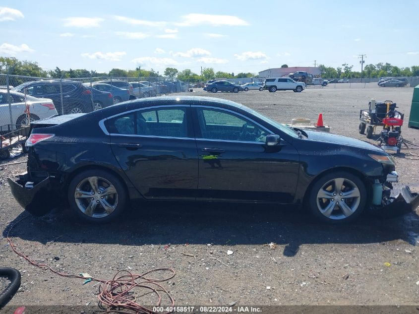 2014 Acura Tl 3.7 VIN: 19UUA9F54EA000110 Lot: 40158517