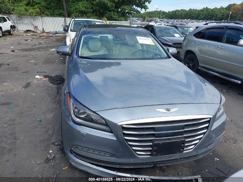 2017 Genesis G80 3.8 VIN: KMHGN4JE2HU191342 Lot: 40158525