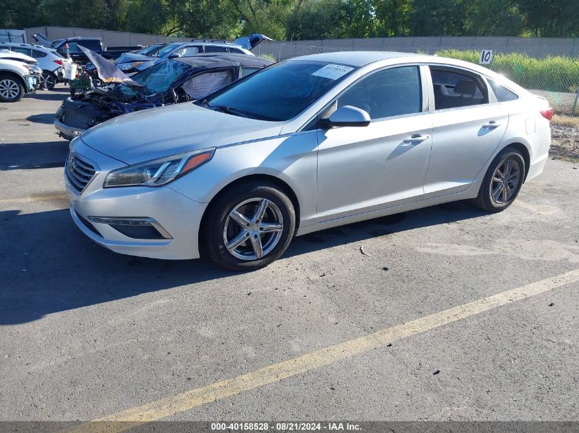 2015 Hyundai Sonata Se VIN: 5NPE24AFXFH228481 Lot: 40158528